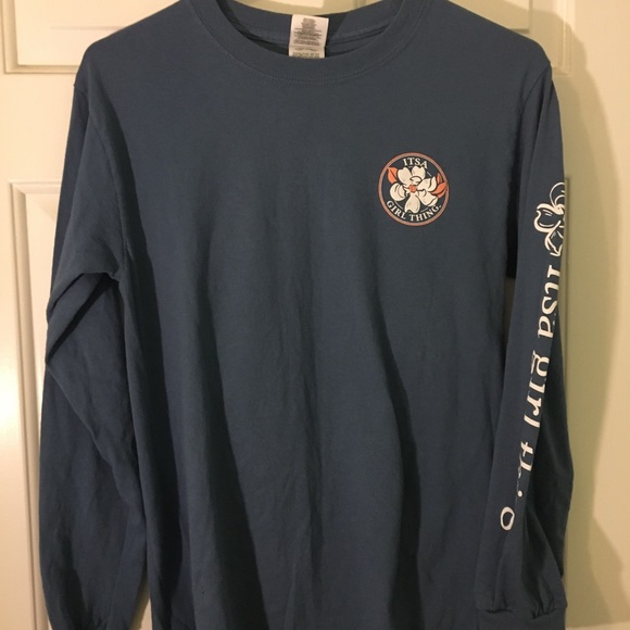 Itsa girl thing long sleeve t-shirt - Picture 6 of 6